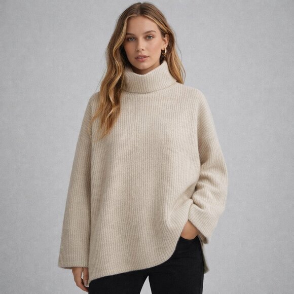 Wilfred Sweaters - Aritzia Wilfred Le Fou Clemence Mock Neck Sweater
